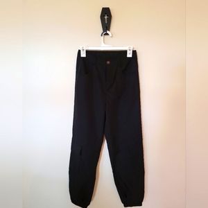Black Cargo Pants Size S (Romwe Brand)